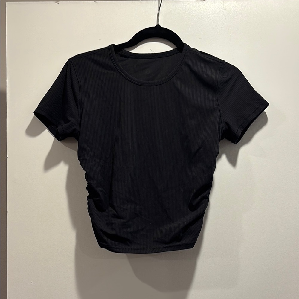 LULULEMON black ribbed All It Takes Nulu Size 6